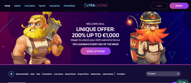 Lyra casino betrouwbaar